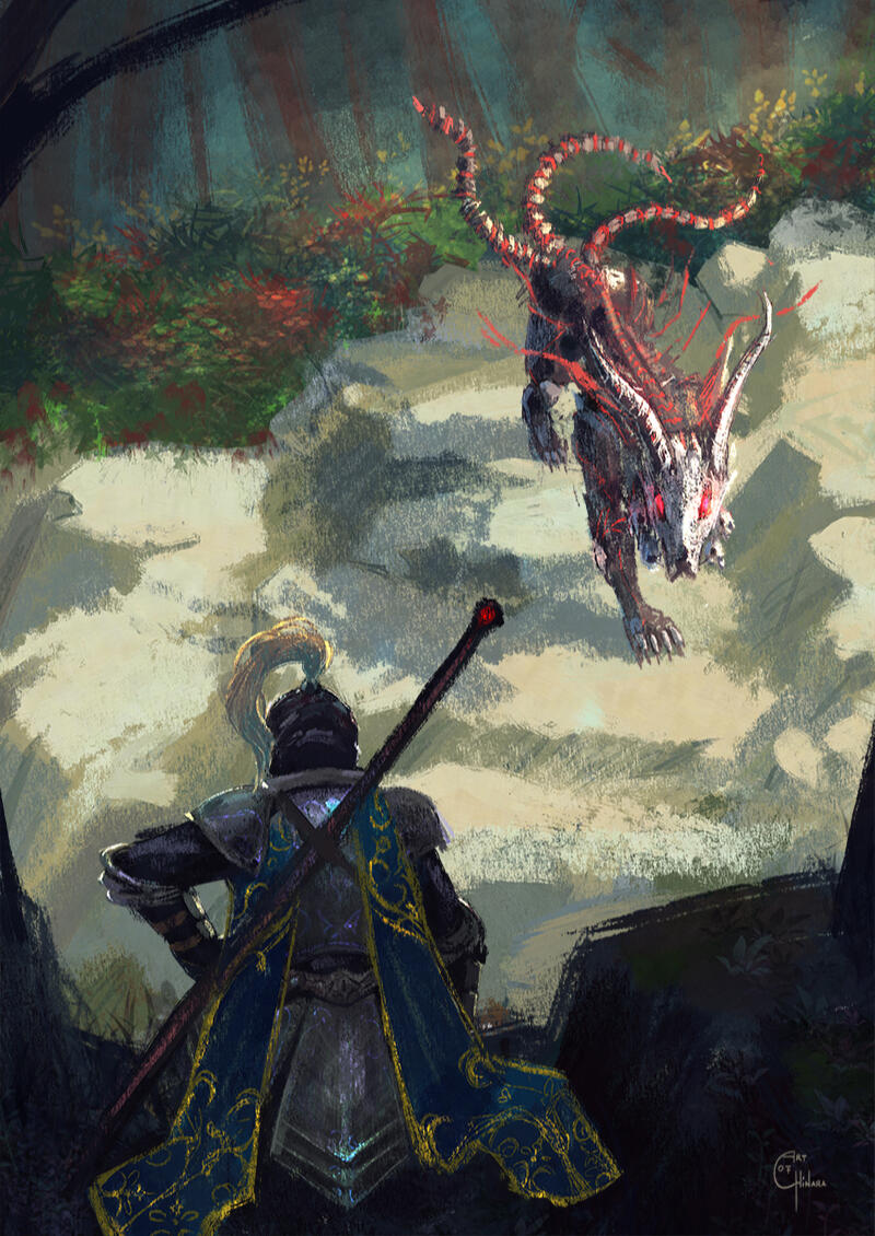 Knightober - Finding Prey